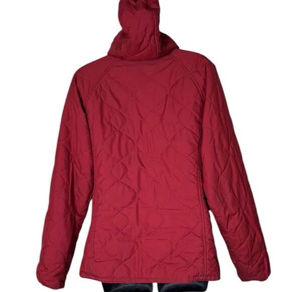 Patagonia women’s medium flip side reversible hooded jacket floral outdoor - Picture 10 of 11